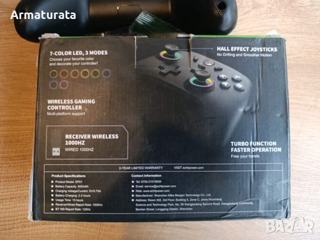 Контролер за Nintendo / Android / PC, снимка 3 - Nintendo конзоли - 54800969