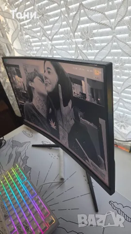 MSI gaming монитор 180 HZ , снимка 2 - Монитори - 55616817