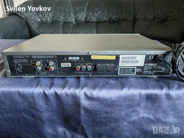 Продавам dvd cd player Yamaha s540, снимка 7 - Ресийвъри, усилватели, смесителни пултове - 55437578