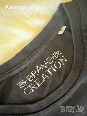 Тениска Brave Creation, размер S, снимка 3 - Тениски - 55630112