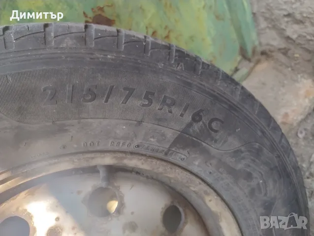 Гума + Джанта 16 Цола За Опел Мовано 2004г / Opel Movano 2004y, снимка 3 - Гуми и джанти - 55412676
