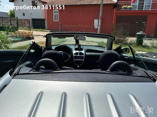 **Продавам Peugeot 206 CC, 1\.6 бензин, 2004 г\.*, снимка 3 - Автомобили и джипове - 55338876