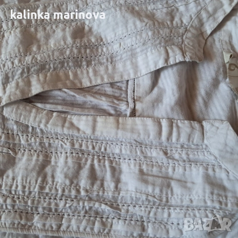 памучен кенар- оригинална лятна блузка, снимка 3 - Ризи - 54978741