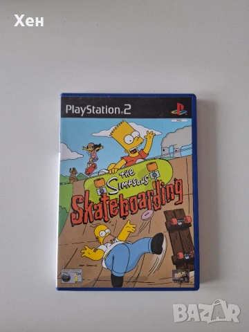 The Simpsons Skateboarding PS2 Playstation 2