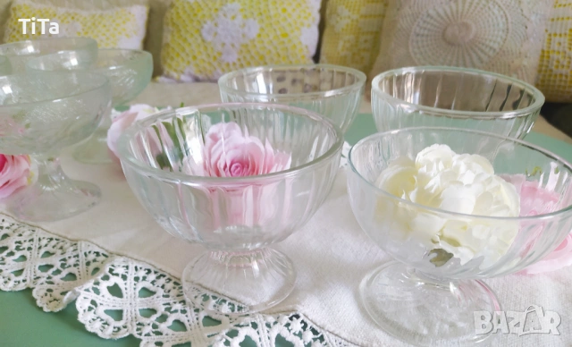 Чаши за мелба, сладолед , свещи, снимка 2 - Чаши - 54058377