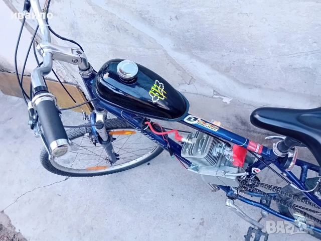 велосипед с двигател 100 сс, снимка 5 - Велосипеди - 54097987