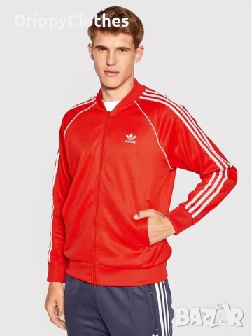 Оригинално мъжко горнище Adidas Originals, снимка 5 - Спортни дрехи, екипи - 54736603