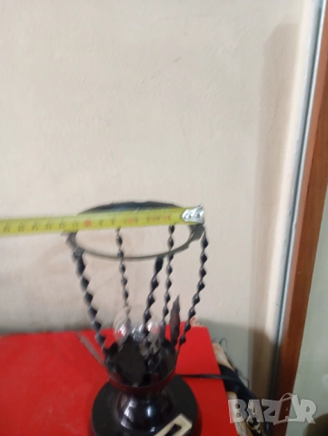 Винтидж настолна лампа, снимка 5 - Настолни лампи - 54088525