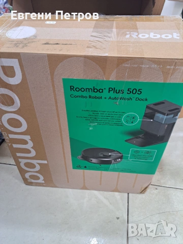 iRobot Roomba Plus 505 Combo  хибридна прахосмукачка робот, снимка 6 - Други стоки за дома - 54777948