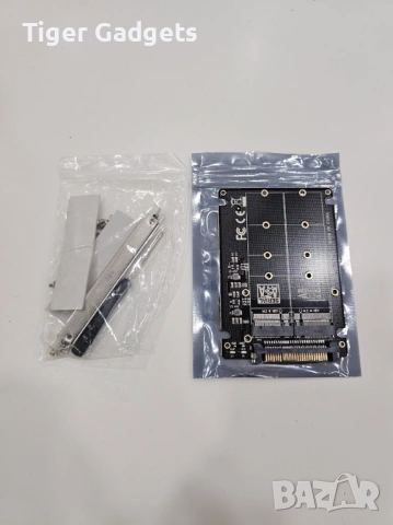 Kalea-Informatique M.2 NVMe / SATA към U.2 SFF-8639 Adapter – адаптер за M.2 SSD към U.2 интерфейс, снимка 5 - Други - 54620756