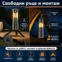 Мощен далекобоен тактически прожектор LED къмпинг лампа осветление за лов риболов туризъм палатка, снимка 4
