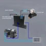 Регулируем сензор за ток 0.2–30A с електронен релеен изход NO/NC – мониторинг на двигатели 10465, снимка 3