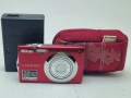 Nikon Coolpix S3000 12MP Digital Compact Camera RED 4x Zoom, снимка 3