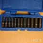 Cornwell Tools 12 части 1/4 дълги 6стенни ударни вложки камъни комплект 5-15mm, снимка 2