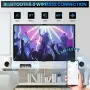 аудио модул Усилвател 2+1 2x220W + 350W субуфер Bluetooth usb TPA3255 чип, снимка 11