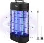 VIFLYKOO UV лампа против насекоми 18 W с UV резервна крушка, технологии за безопасност, светлина , снимка 1