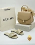 Celine Нови Стилни Дамски Чехли Различни Цветове , снимка 3