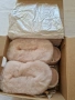 Shepherd Sheepskin Footwear меки детски пантофи от овча кожа с връзки , снимка 2