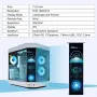 GeeekPi 12.6-инчов IPS LCD сензорен монитор FHD 1920x515 дисплей, подходящ за Hyte Y60, снимка 5