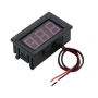Дигитален AC волтметър за вграждане, 220V, син LED дисплей, монофазен/трифазен, точност ±1% 10358, снимка 4