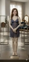 Ефирна дамска нощница от тюл с флорална бродерия (Hunkemöller), снимка 4