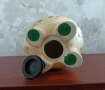 Винтидж керамична касичка"Прасенце" с флорални мотиви 70те-80те години. , снимка 9