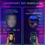 LED Тениска, с възможност за програмиране, снимка 3