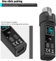 Upgrade D Version 2.4GHz Wireless XLR Transmitter & Receiver – безжична система за микрофони, миксер, снимка 2