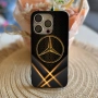 Силиконов Калъф за iPhone с лого Mercedes, снимка 11