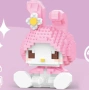 Чисто нова фигурка от строителни блокове Sanrio Bricks Kuromi Hello Kitty My Melody, снимка 1