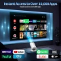 Смарт мини проектор 4K 1080P Full HD с WiFi 6 и Bluetooth (управление с мишка)  , снимка 6