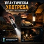 Силен акумулаторен фенер LED къмпинг осветление лампа 300 лумена USB за риболов палатка аварии мощен, снимка 3
