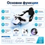 Увеличителна лупа за глава с LED осветление за четене шиене гоблени, снимка 3