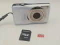 Canon Ixus 105 IS дигитален фотоапарат камера 12mp 32gb memory card compaq street photo , снимка 17