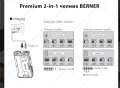 Професионален LED Фенер - Челник 2в1 (Модел: 335506), снимка 2