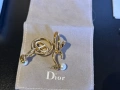 Нови Дамски Обеци Christian Dior 30 Montaigne CD Logo Pearl Drop Earrings с плен комплект аксесоари, снимка 5