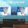 Tojock HDMI AV HD TV DVD плейър Коаксиален изход AV кабел USB вход Без регионално кодиране, снимка 5