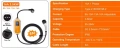 #Зарядно за електромобили ШУКО type 2 APP 5м Мобилно зарядно Преносимо зарядно3.5KW 16A Зарядно, снимка 15