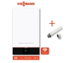 Нов ! Газов котел двуконтурен за единичен комин Viessmann Vitodens 100 W 24 Kw, снимка 3