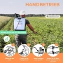 Градинска помпа Mobiclinic 16L с налягане 4 регулируеми дюзи Лека 2 кг Пръскачка, снимка 5