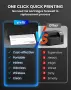 Преносим термопринтер A4 Bluetooth, мобилен, съвместим с Android, iOS и други – A4 , снимка 2