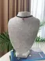 велурен чокър с роза , снимка 3