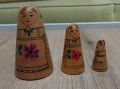Матрйошки комплект Русия три броя за ценители , снимка 1