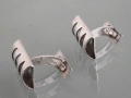 Сребърни бутонели копчета за маншети , снимка 2