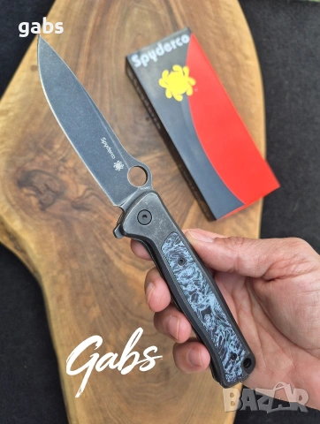 Сгъваем нож Spyderco/Lion Steel Slym C271, снимка 11 - Ножове - 54751313