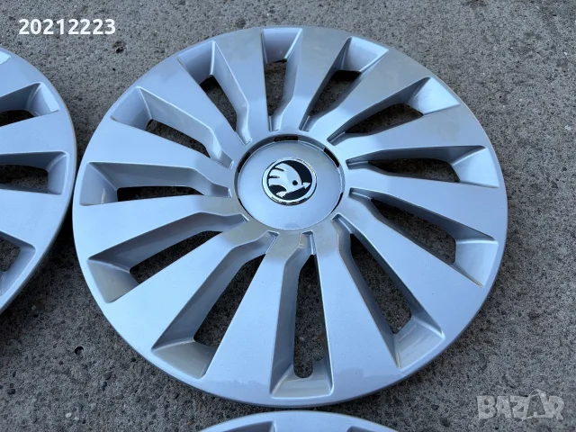4 броя Оригинални тасове за Skoda Octavia,Kodiaq 16, снимка 7 - Аксесоари и консумативи - 55587436