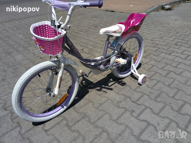 X Детски велосипед 20" Fashion Girl лилав, снимка 7 - Велосипеди - 54398152