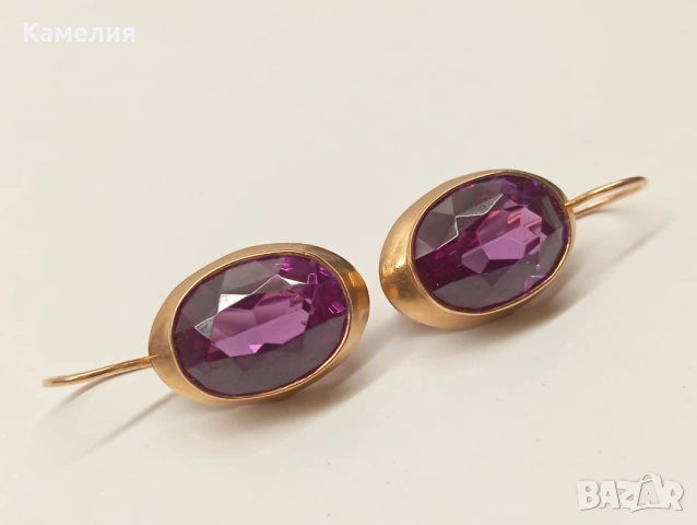 Руско злато , снимка 2 - Обеци - 54160929