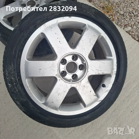 Алуминиеви джанти 5х100, снимка 4 - Гуми и джанти - 55012053