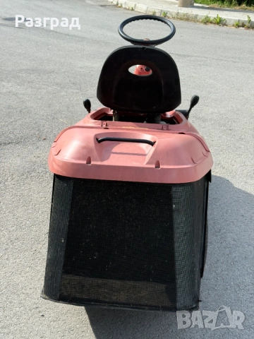 Тракторна косачка SABO с кош 10 к.с briggs&stratton, снимка 4 - Градинска техника - 54608110